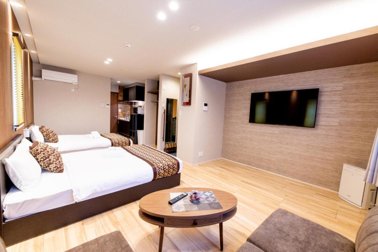 Grand Base Hiroshima Hikarimachi Aparthotel Exterior foto