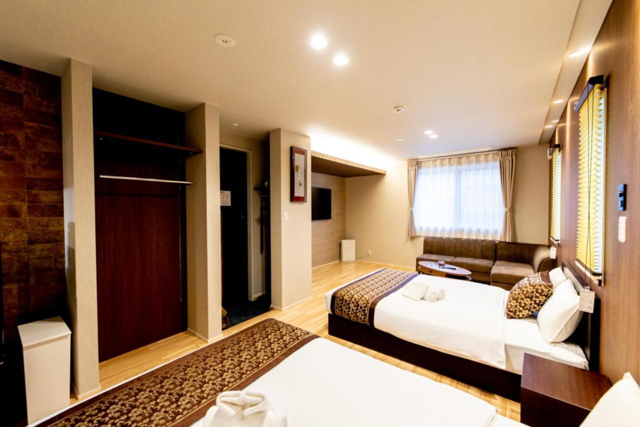 Grand Base Hiroshima Hikarimachi Aparthotel Exterior foto