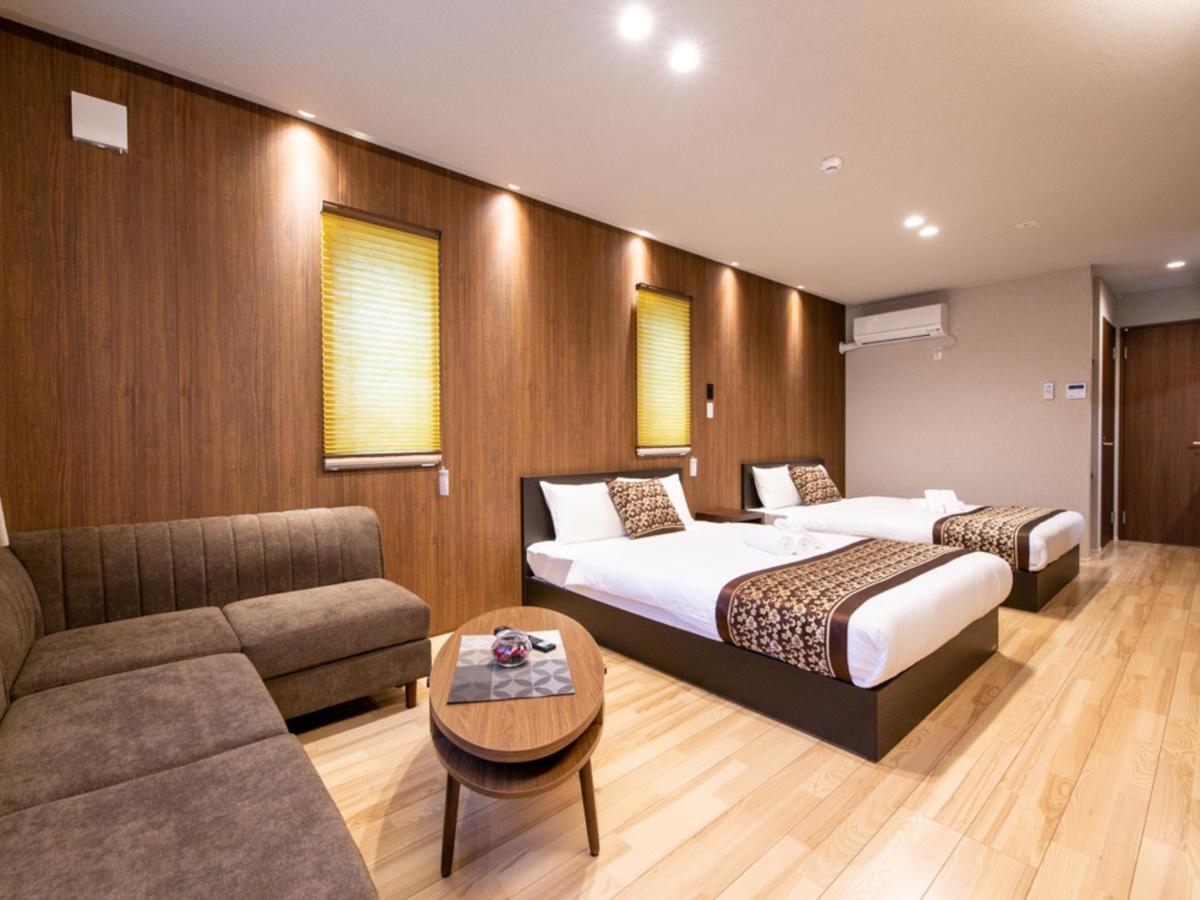 Grand Base Hiroshima Hikarimachi Aparthotel Exterior foto