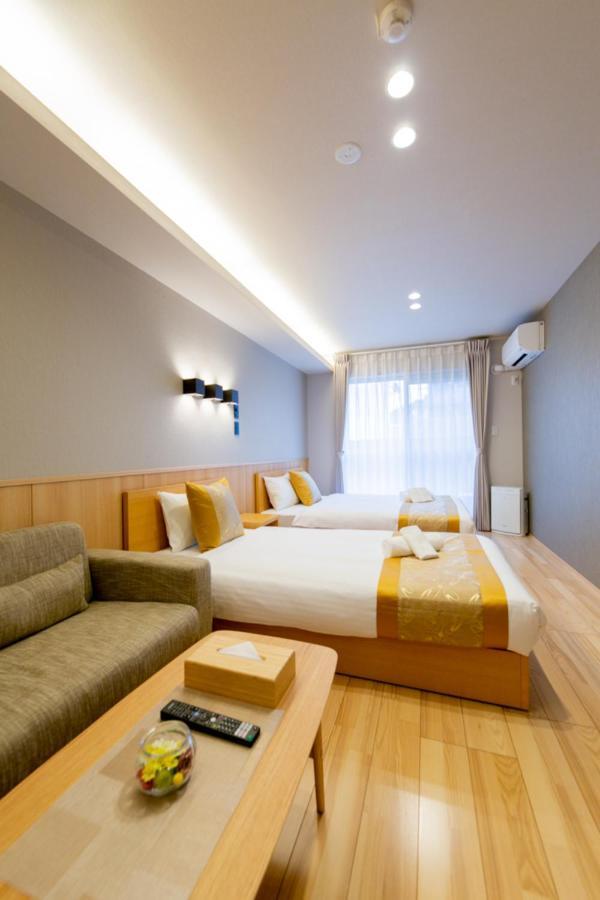 Grand Base Hiroshima Hikarimachi Aparthotel Exterior foto