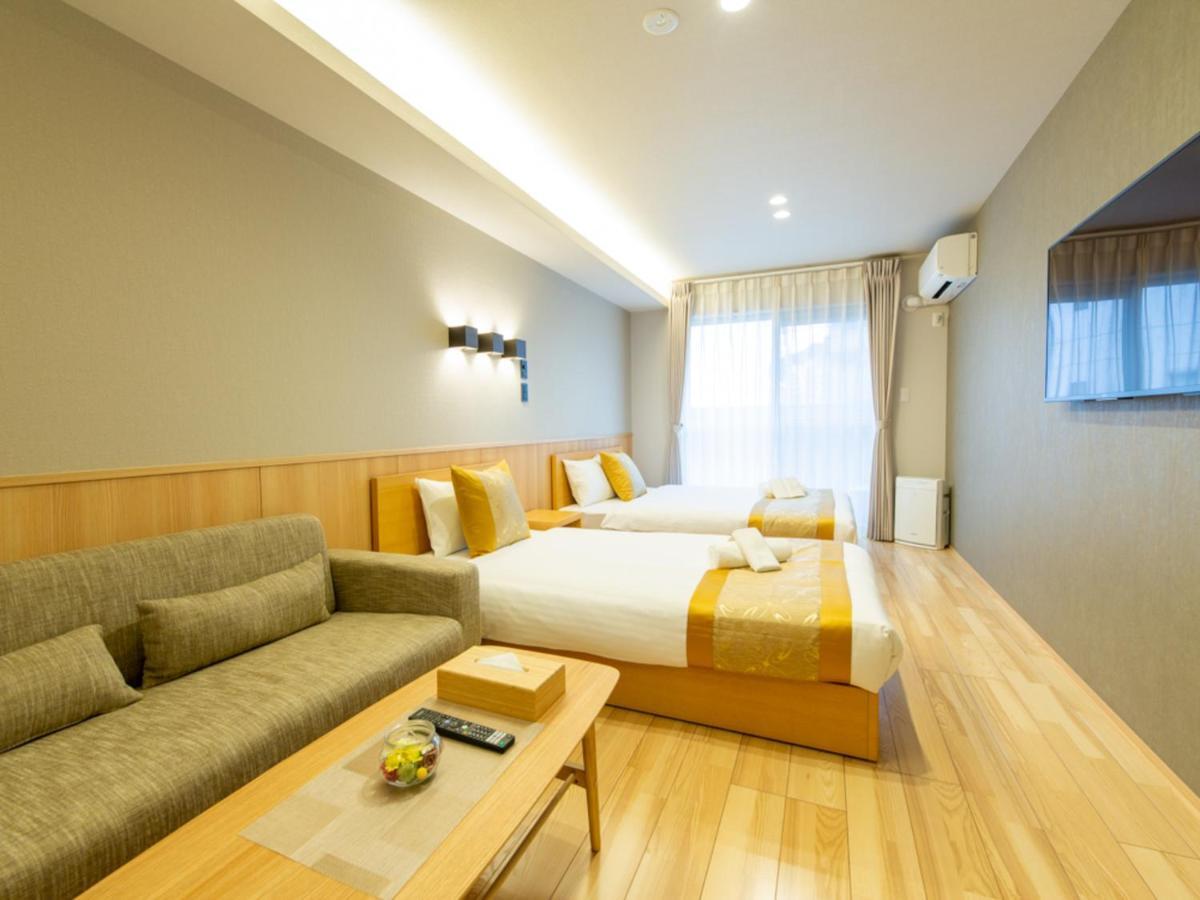 Grand Base Hiroshima Hikarimachi Aparthotel Exterior foto