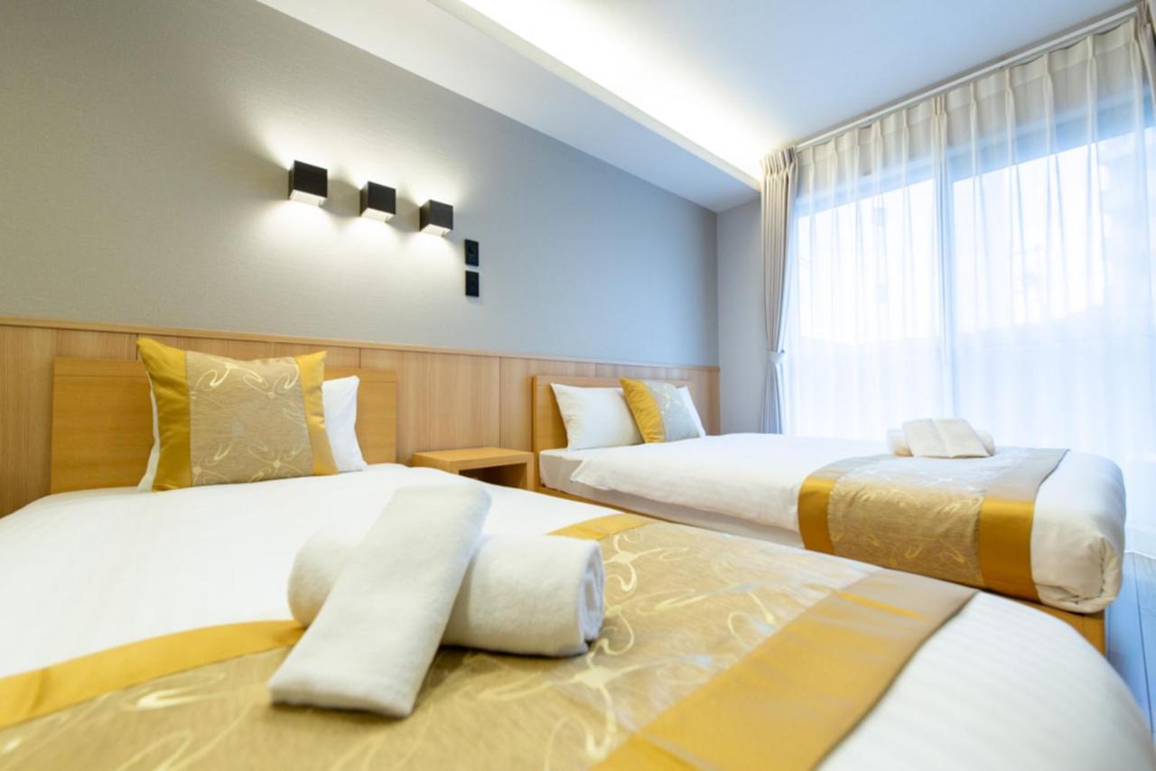 Grand Base Hiroshima Hikarimachi Aparthotel Exterior foto