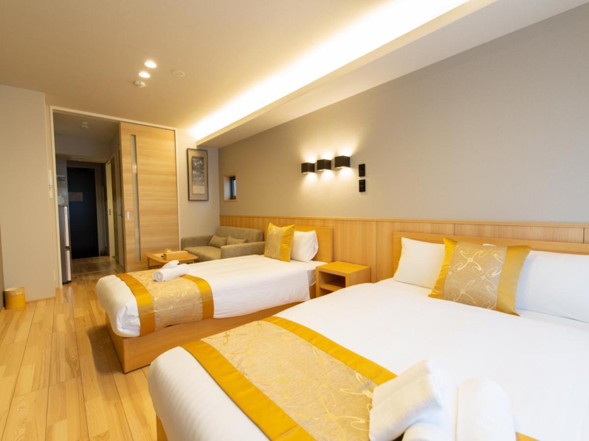 Grand Base Hiroshima Hikarimachi Aparthotel Exterior foto
