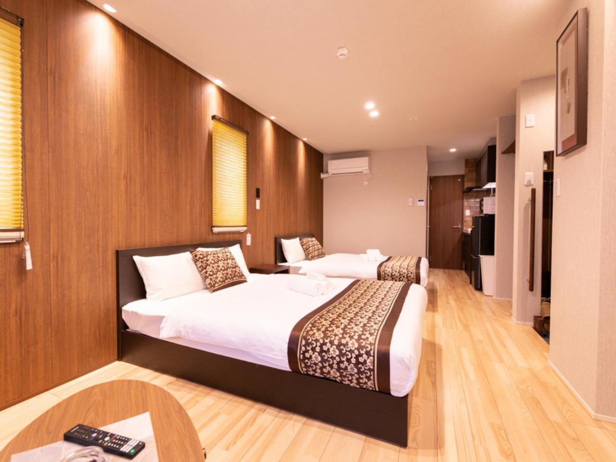 Grand Base Hiroshima Hikarimachi Aparthotel Exterior foto
